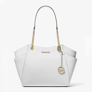 MICHAEL KORS Jet Set Large Saffiano Leather Shoulder Bag